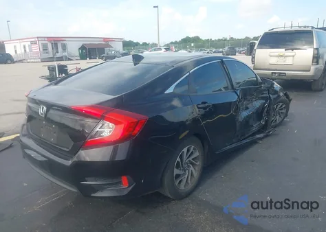 2018 Honda Civic Ex из США, поврежденный, VIN 2HGFC2F74JH591367